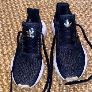 Adidas black sneakers